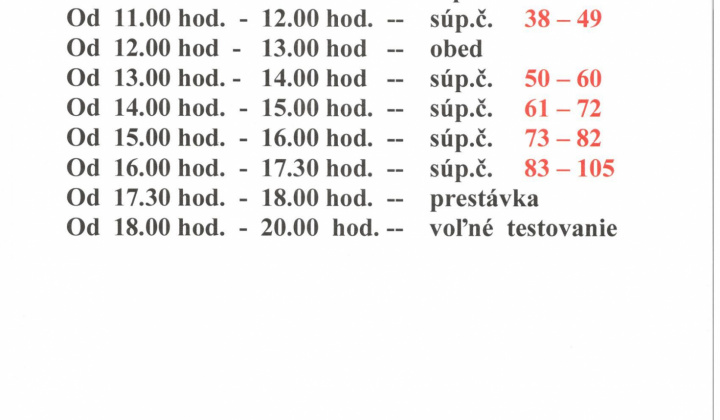 1. fotografia fotogalérie Testovanie na covid 19 v Lukavici 07.11.2020 - foto