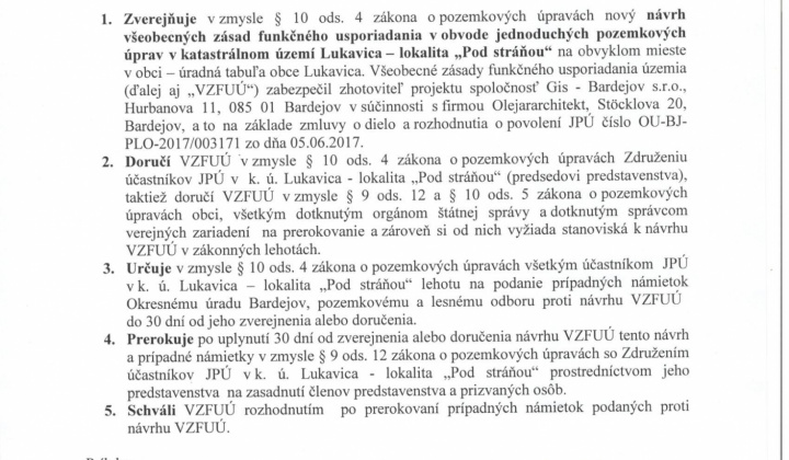 1. fotografia fotogalérie JPÚ Pod stráňou - foto