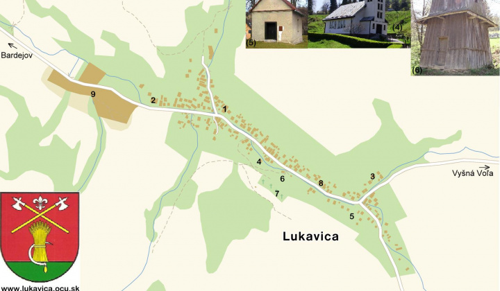 1. fotografia fotogalérie Mapa, poloha obce