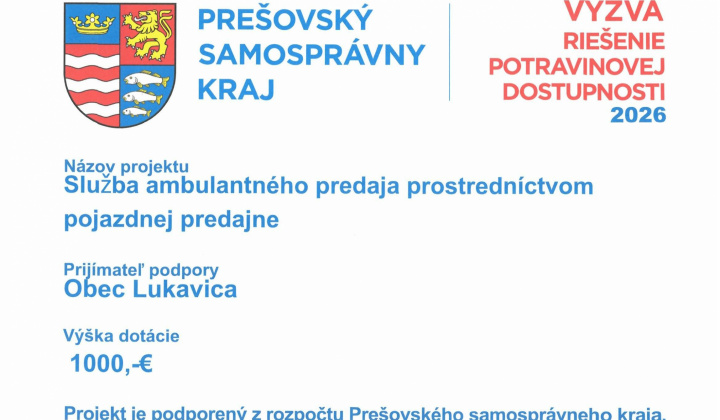 Fotka - Riešenie potravinovej dostupnosti